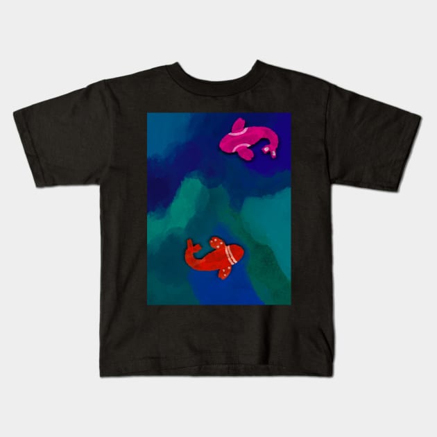 Fish Kids T-Shirt by Blaze Designs